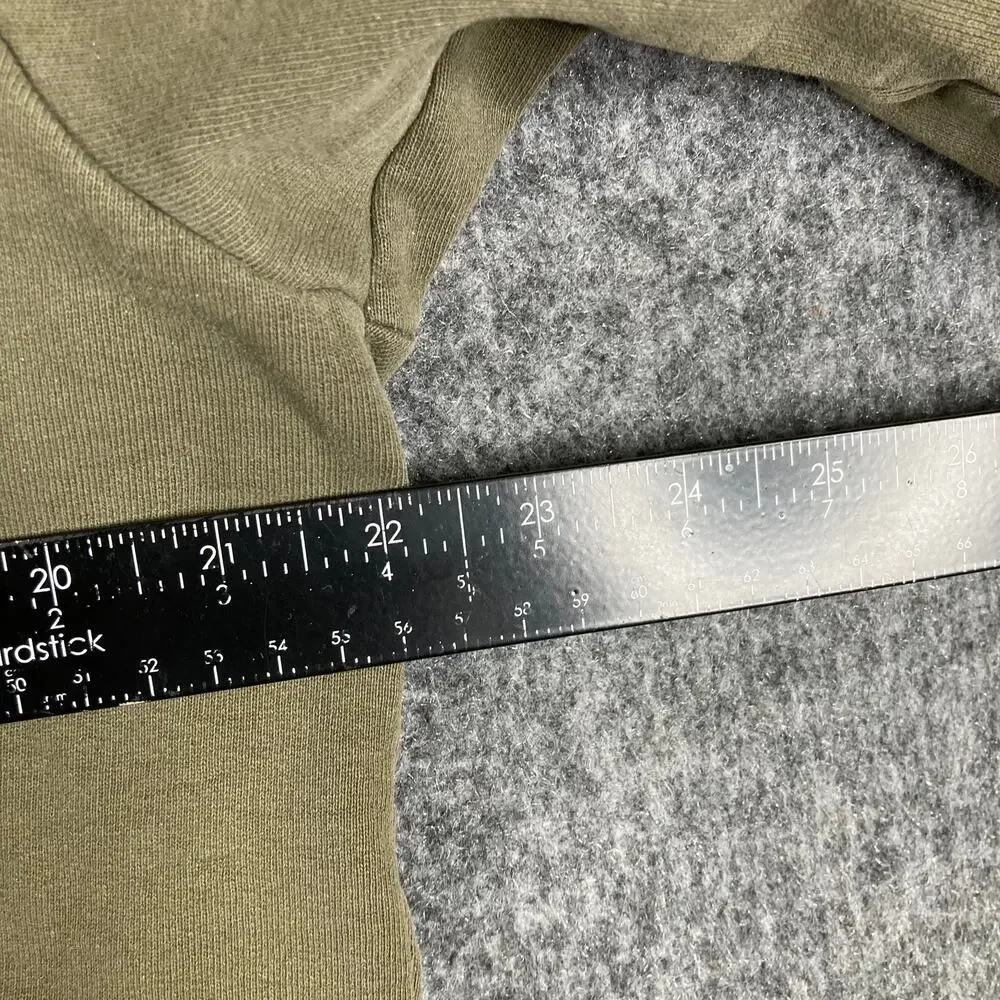 The North Face Sweatshirt Mens Size Large Green Logo‎ Crewneck Casual